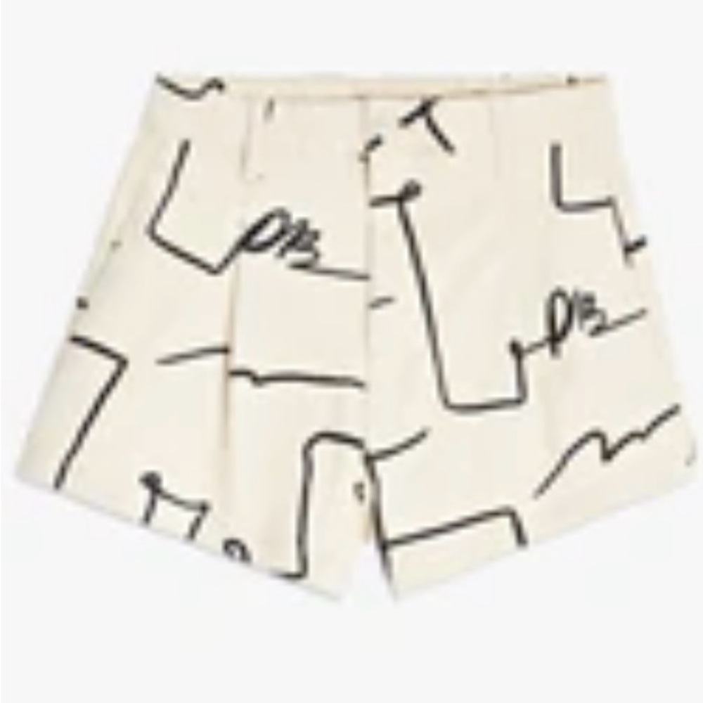 WeWoreWhat scribble shorts